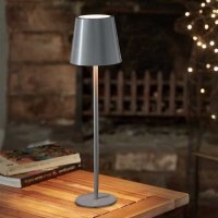 Outside In Turin Lamp - Slate
