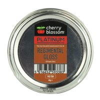 Cherry Blossom Platinum Regimental Gloss Shoe Polish 40g - Mid Tan