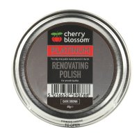 Cherry Blossom Platinum Renovating Shoe Polish 40g - Dark Brown