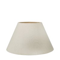 Pacific Lifestyle Seychelles Cream Slubby Cotton Empire Lampshade 25cm