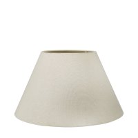 Pacific Lifestyle Seychelles Cream Slubby Cotton Empire Lampshade 35cm