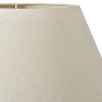 Pacific Lifestyle Seychelles Cream Slubby Cotton Empire Lampshade 25cm