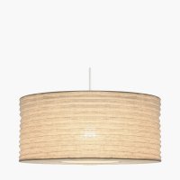 Pacific Lifestyle Patpong Jute Easy Fit Pendant 35cm - White