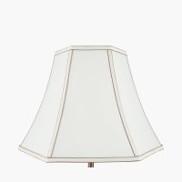 Pacific Lifestyle Lyla Polysilk Bowed Lampshade 40cm - Cream