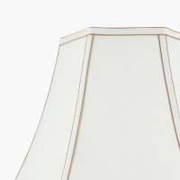 Pacific Lifestyle Lyla Polysilk Bowed Lampshade 25cm - Cream