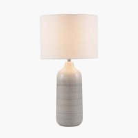Pacific Lifestyle Venus Blue and Grey Ombre Ceramic Table Lamp