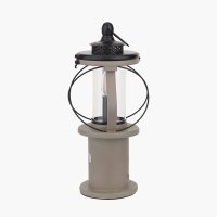 Pacific Lifestyle Gibson Wood Lantern Table Lamp - Antique