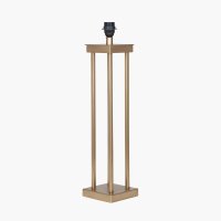Pacific Lifestyle Langston Metal Column Table Lamp Base - Satin Brass