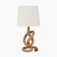 Pacific Lifestyle Martindale Rope Knot and Jute Table Lamp