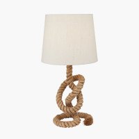 Pacific Lifestyle Martindale Rope Knot and Jute Table Lamp