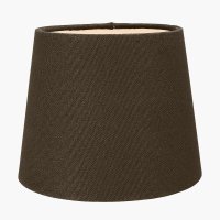 Pacific Lifestyle Pelham Handloom Tapered Lemon Clip Lampshade 15cm - Grey