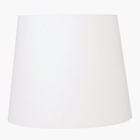 Pacific Lifestyle Pelham Handloom Tapered Lemon Clip Lampshade 15cm - White