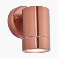 Pacific Lifestyle Lantana Metal Fixed Spot Wall Light - Copper
