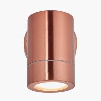 Pacific Lifestyle Lantana Metal Fixed Spot Wall Light - Copper