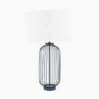 Pacific Lifestyle Dania Metal Wire Tall Table Lamp Base - Matt Black