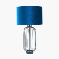 Pacific Lifestyle Dania Metal Wire Tall Table Lamp Base - Matt Black