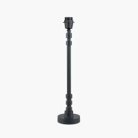 Pacific Lifestyle Rhode Matt Black Stick Metal Table Lamp Base