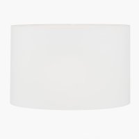 Pacific Lifestyle Mia Oval Poly Cotton Lampshade 25cm - Ivory