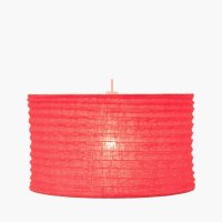 Pacific Lifestyle Patpong 35cm Red Jute Easy Fit Pendant