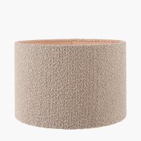 Pacific Lifestyle Rouen Boucle Cylinder Lampshade 35cm - Taupe