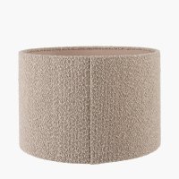 Pacific Lifestyle Rouen Boucle Cylinder Lampshade 35cm - Taupe