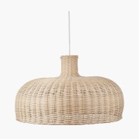 Pacific Lifestyle Caswell Rattan Dome Pendant - Natural