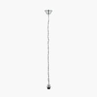 Pacific Lifestyle Chrome Electrical Ceiling E27 Fitting