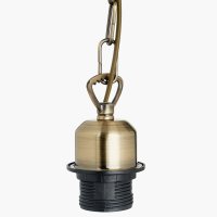 Pacific Lifestyle Antique Brass Electrical Ceiling E27 Fitting