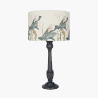 Pacific Lifestyle Captiva Mango Wood Table Lamp Base - Antique Black