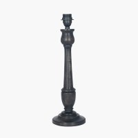 Pacific Lifestyle Captiva Mango Wood Table Lamp Base - Antique Black