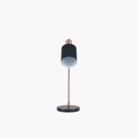 Pacific Lifestyle Biba Metal Table Lamp - Black and Antique Copper