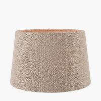 Pacific Lifestyle Martigues Boucle Tapered Lampshade 30cm - Taupe
