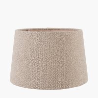 Pacific Lifestyle Martigues Boucle Tapered Lampshade 30cm - Taupe