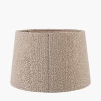 Pacific Lifestyle Martigues Boucle Tapered Lampshade 30cm - Taupe