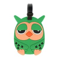Birch Luggage Tag Owl