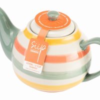 Siip Multi Stripe Autumn 2 Cup Teapot