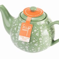 Siip Ditsy Floral 2 Cup Teapot Green