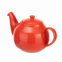 Siip Solid Glaze 2 Cup Teapot Red