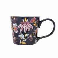 Cath Kidston Friendship Gardens Navy Dolly Mug