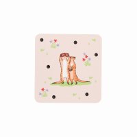 Cath Kidston Meerkats Set of 4 Cork Backed Coasters