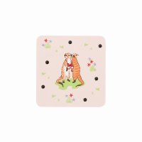 Cath Kidston Meerkats Set of 4 Cork Backed Coasters