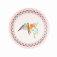 Cath Kidston Budgie Cork Backed Round Placemats Set of 4