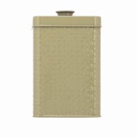 Artisan St. Embossed Storage Canister - Moss