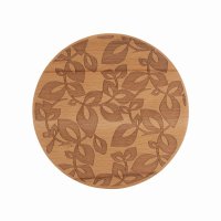 Catherine Lansfield Inga Wooden Round Trivet