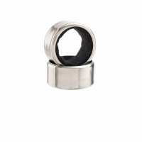 Dalton & Turner 2pc Stainless Steel Wine Collars