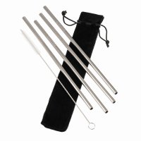 Dalton & Turner 4pc Stainless Steel Straw