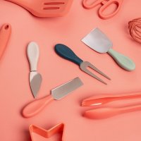 Fusion Twist Cheese Knife Set Multi