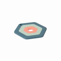 Fusion Twist Silicone Nesting Trivet Set