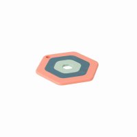 Fusion Twist Silicone Nesting Trivet Set