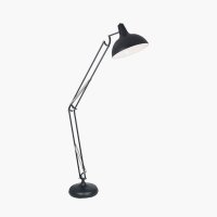 Pacific Lifestyle Alonzo Metal Task Floor Lamp - Matt Black
